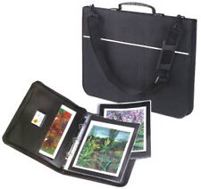 Liquidraw A2 Art Portfolio Case With 10 Sleeves Shoulder Strap Ring Binder  Water Resistant Portfolio Binder Folder Bag Organizer 
