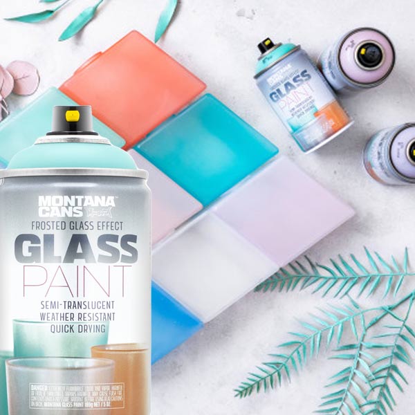 Montana Cans Effect Glass Spray Paint, Mint