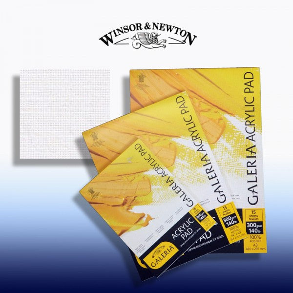 Winsor & Newton Galeria Acrylic Colour Paper Pad A3