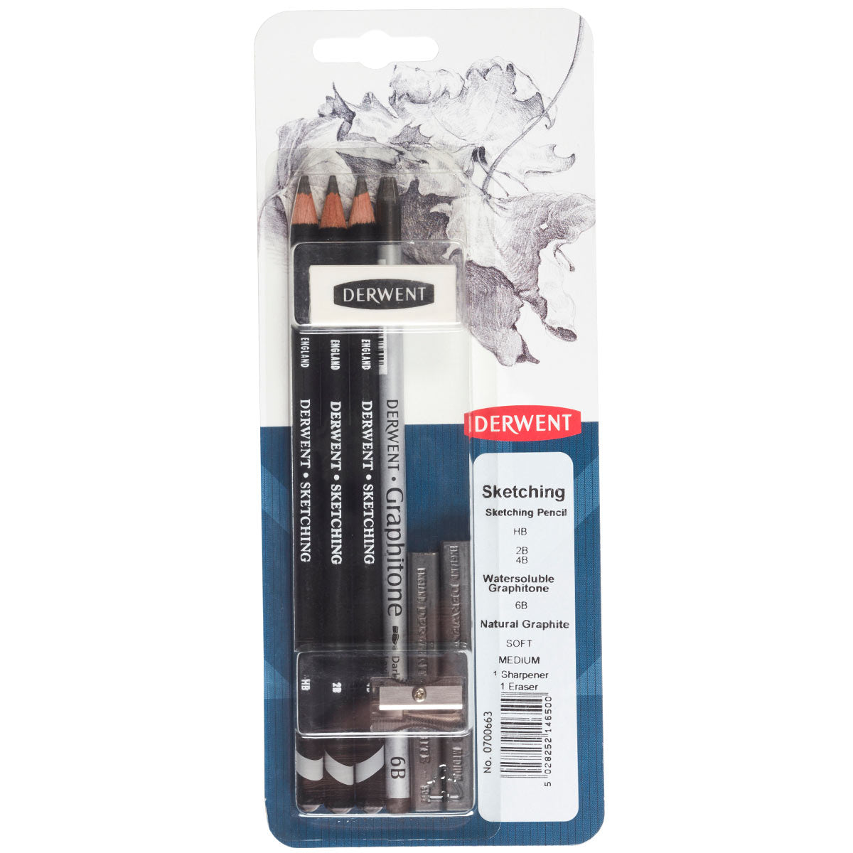 Derwent - Mixed Media Blister 8 Pack - Sketching Pencil