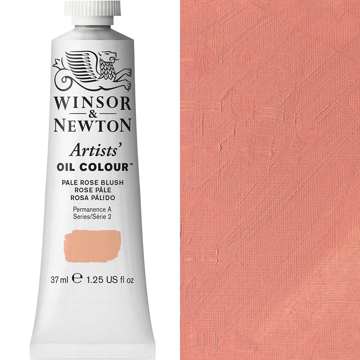 Winsor and Newton - Artists' Oil Colour - 37ml - Pale Rose Blush
