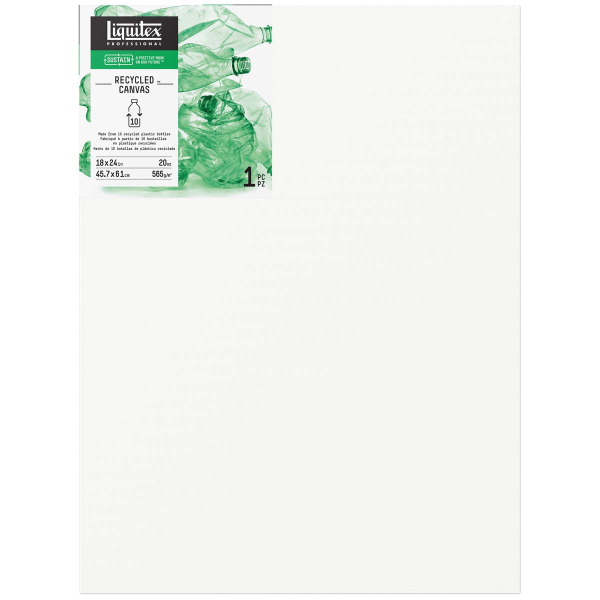 Liquitex Recycled Canvas - Standard Edge - 18x24 inches - 46x60cm