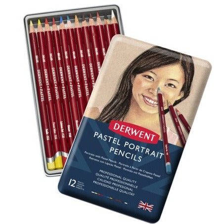 Derwent - Pastel Pencil - Skintones - 12 Tin