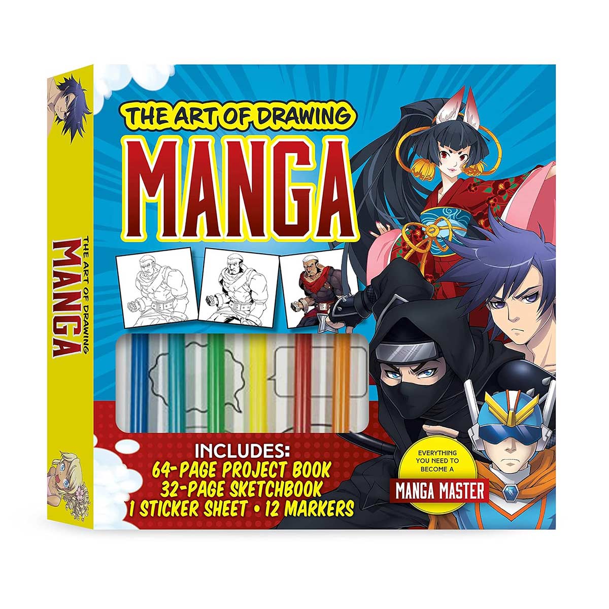 Walter Foster - The Art of Drawing Manga Kit