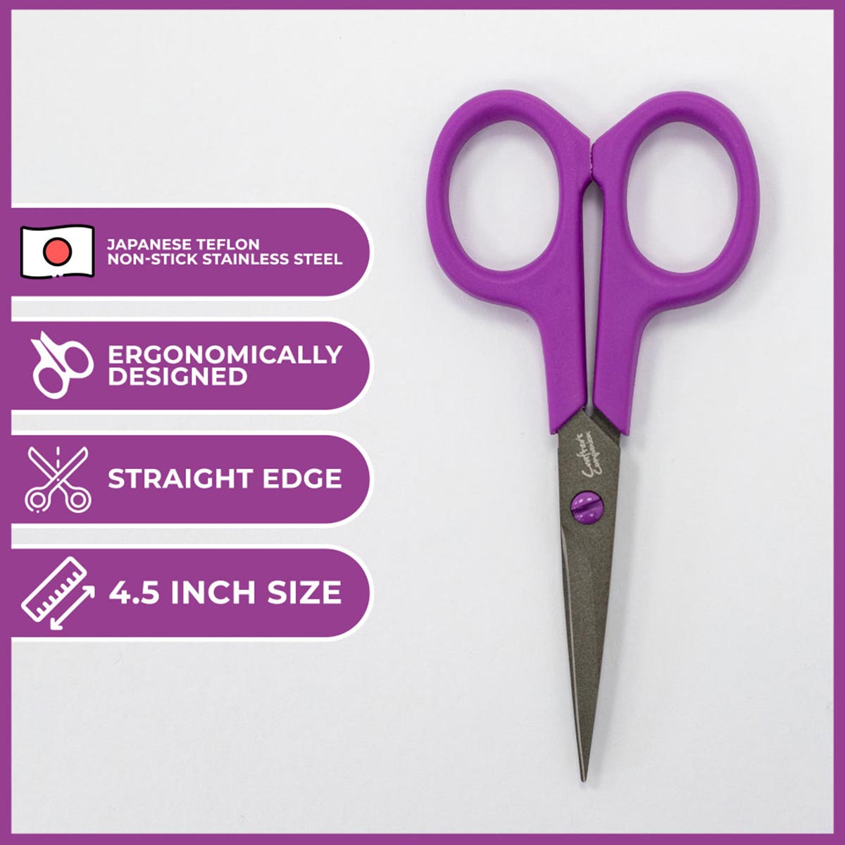 Crafter's Companion Scissors - 4.5" Precision Snips