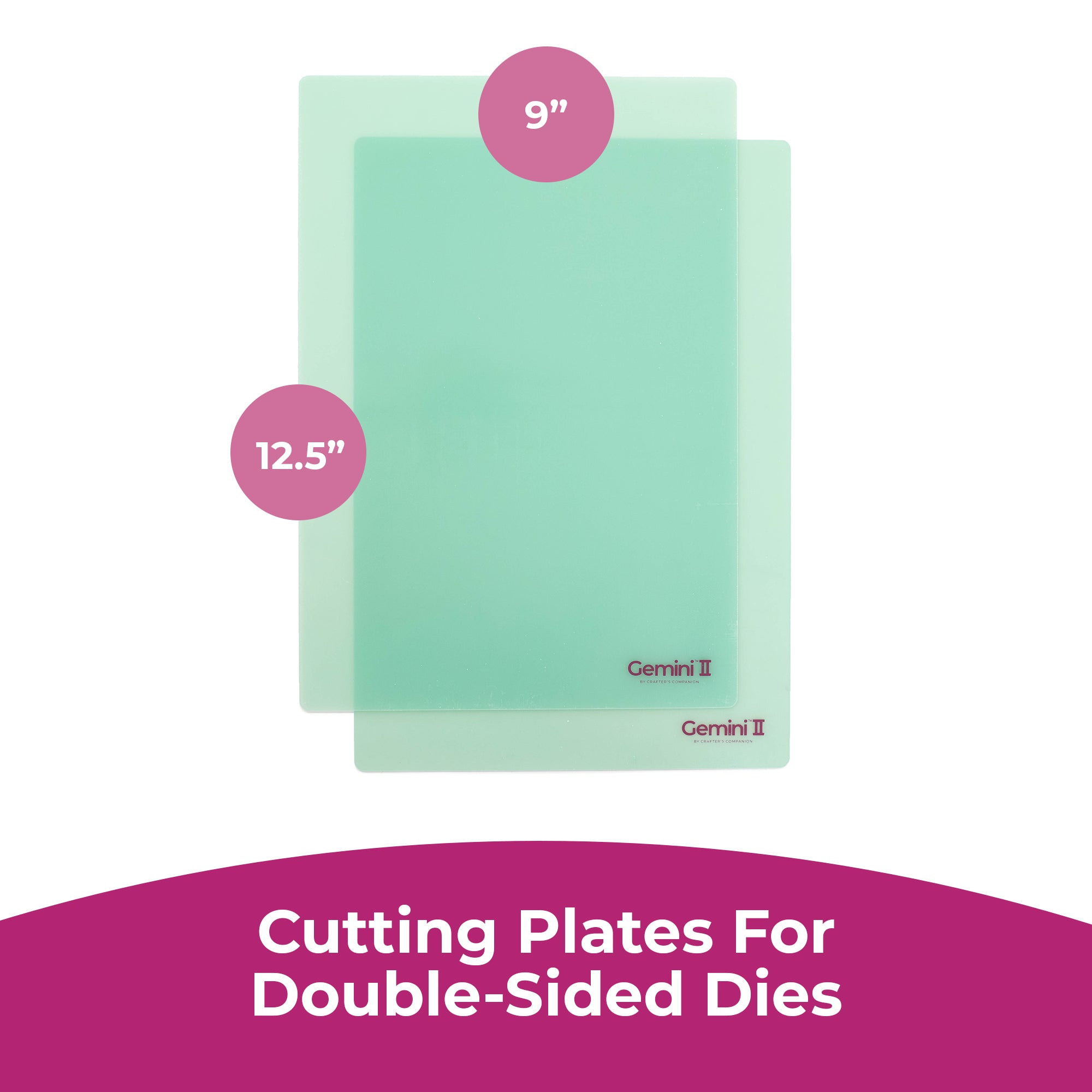 Crafter's Companion - Gemini II Accessories - Cutting Plates for Double-Sided Dies