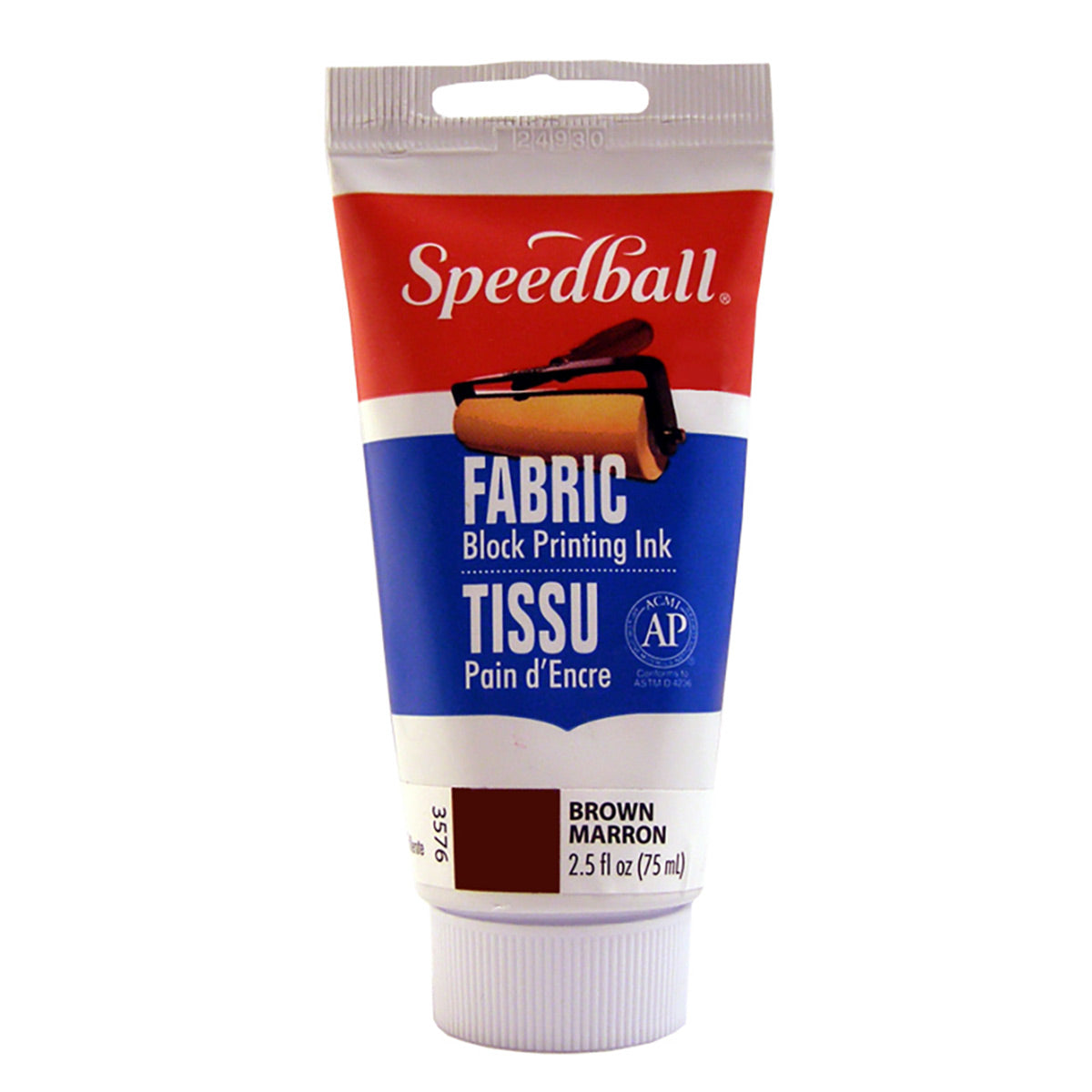 Speedball - Fabric Block Printing Ink 75ml (2.5oz) - Brown