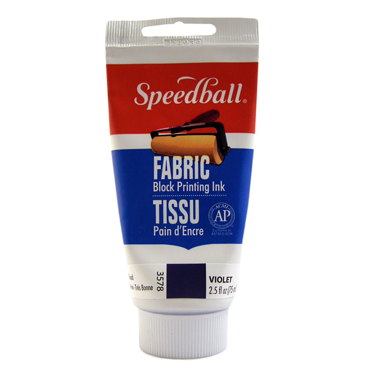 Speedball - Fabric Block Printing Ink 75ml (2.5oz) - Violet