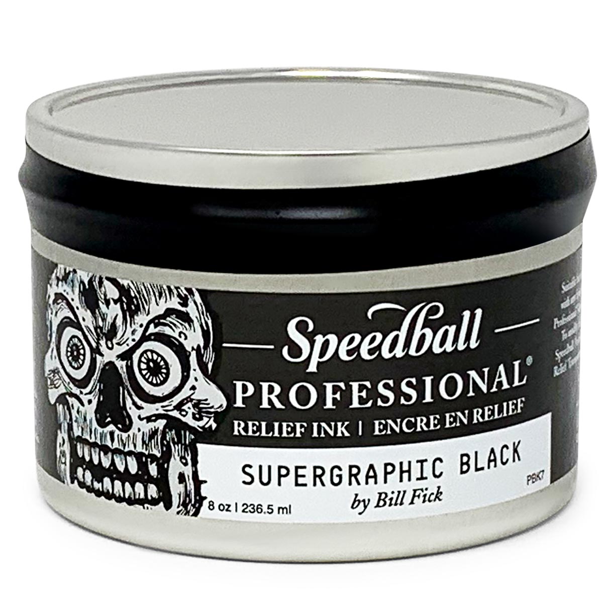 Speedball - Professional Relief Ink 236ml (8oz) - Supergraphic Black