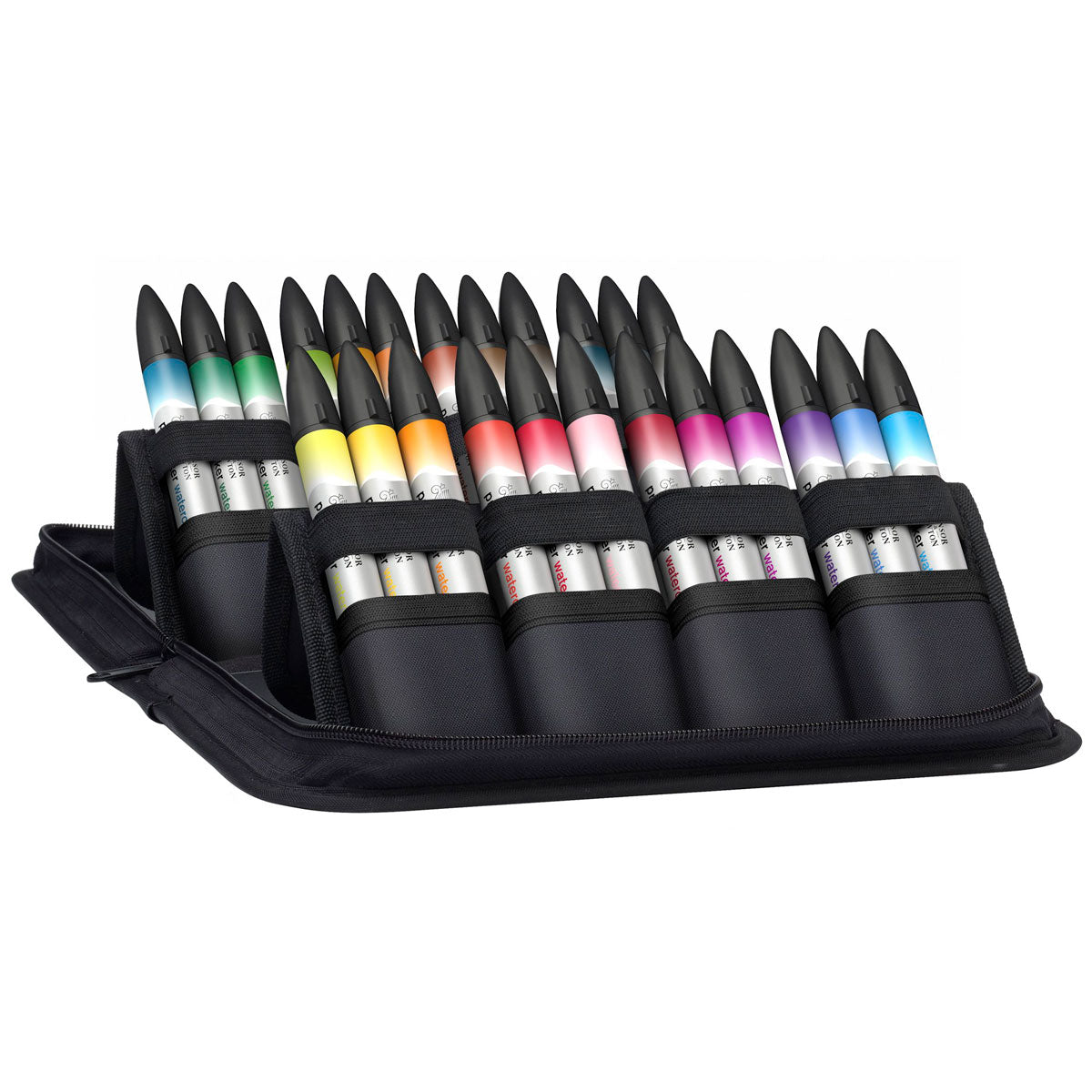 Winsor and Newton Promarker Watercolour Wallet 24 Set