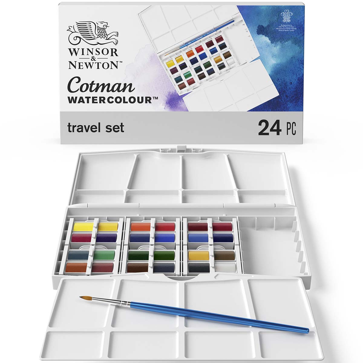 Winsor and Newton - Cotman Watercolour - Plus Pan Painting Set