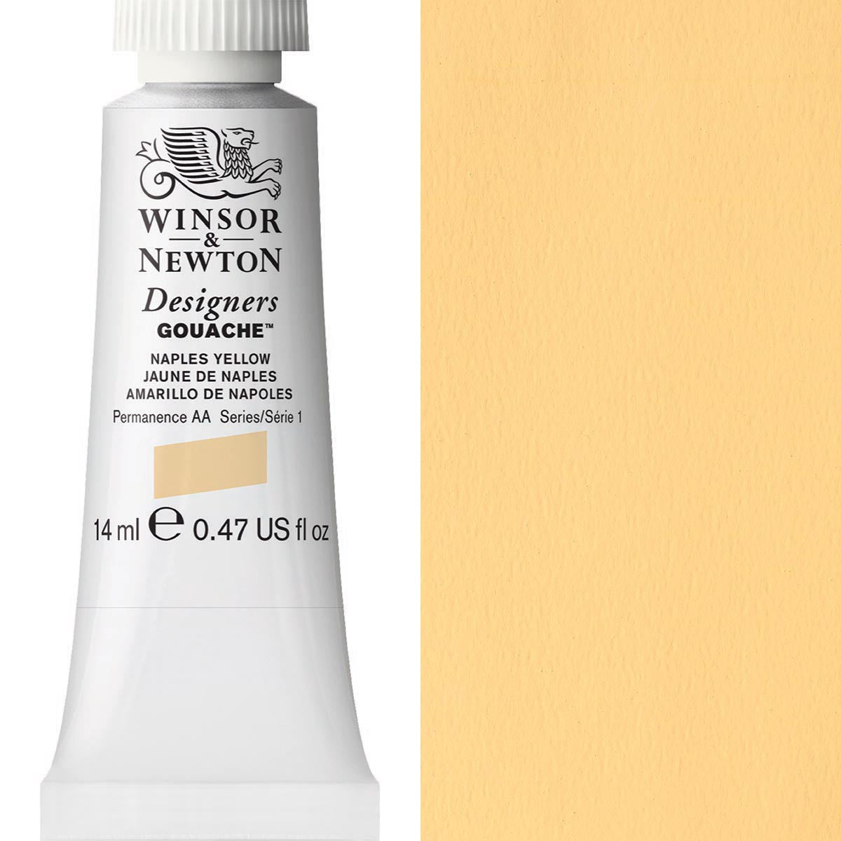 Winsor and Newton - Designers Gouache - 14ml - Naples Yellow