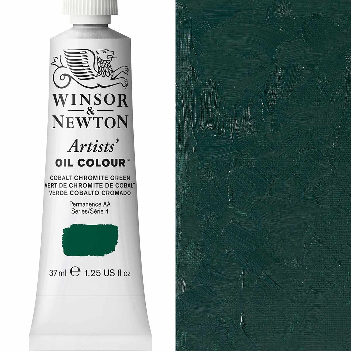 Winsor and Newton - Artists' Oil Colour - 37ml - Cobalt Chromite Green