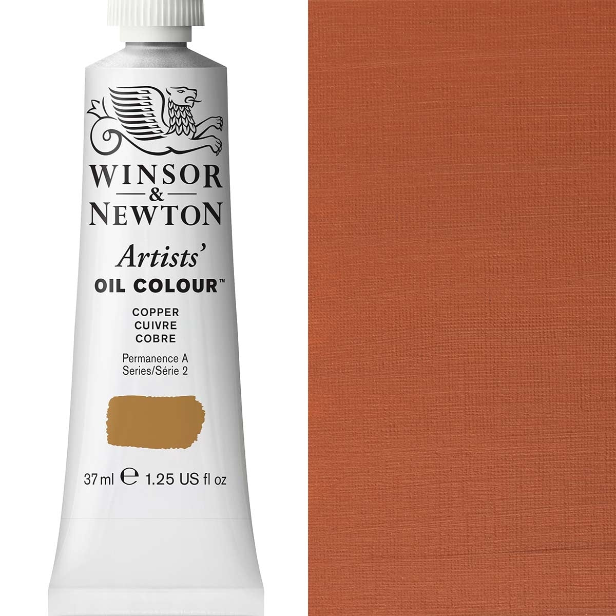 Winsor and Newton - Artists' Oil Colour - 37ml - Copper