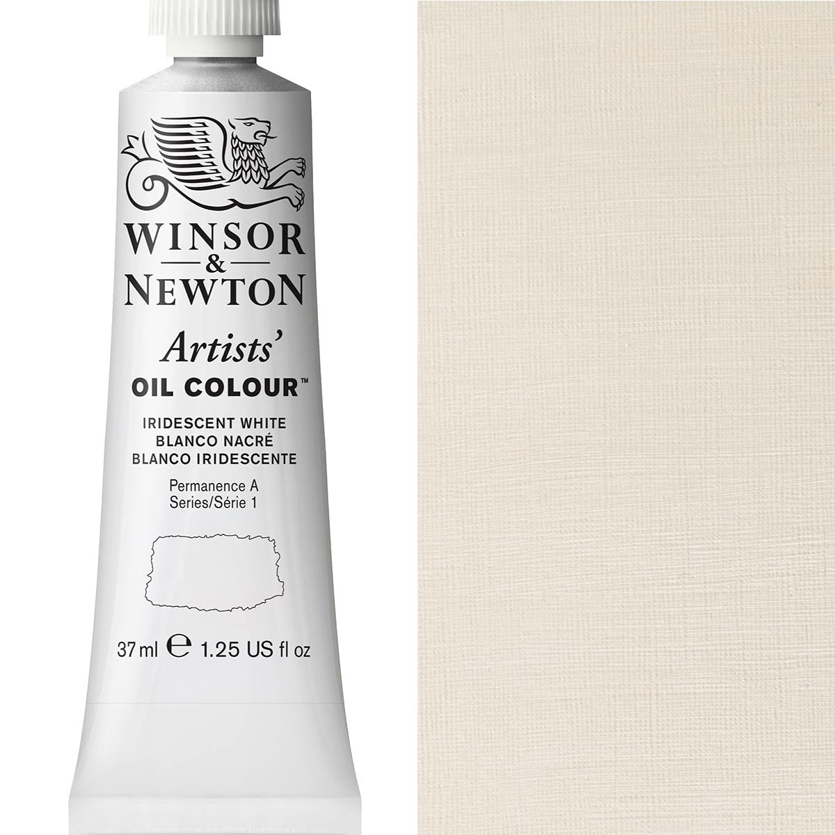 Winsor and Newton - Artists' Oil Colour - 37ml - Iridescent White
