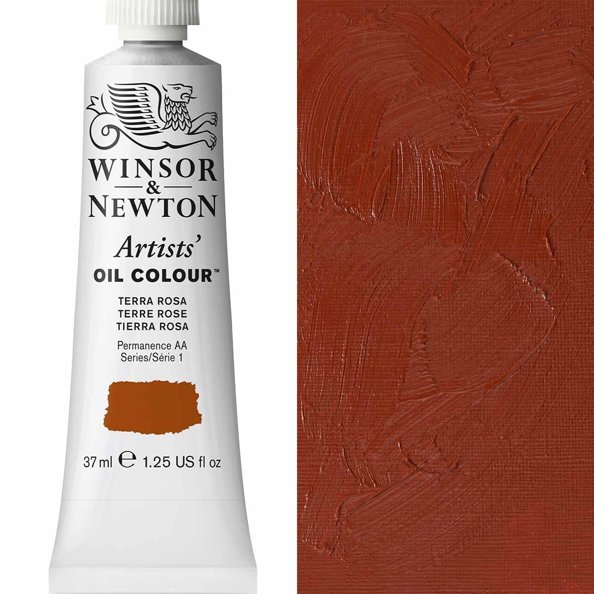 Winsor and Newton - Artists' Oil Colour - 37ml - Terra Rosa