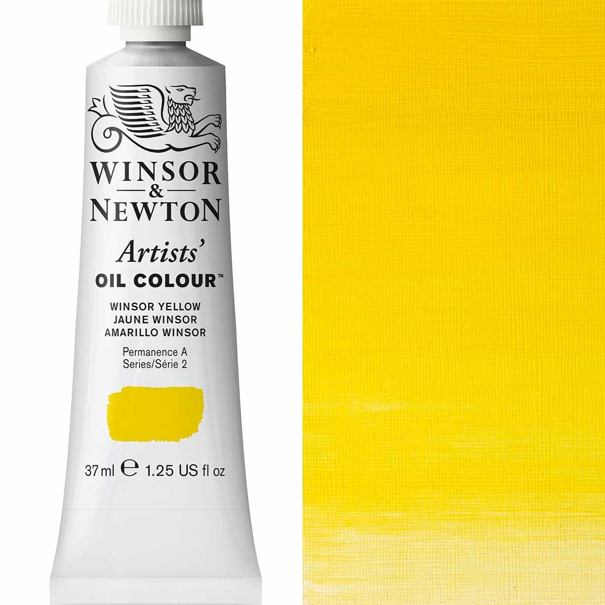 Winsor and Newton - Artists' Oil Colour - 37ml - Winsor Yellow