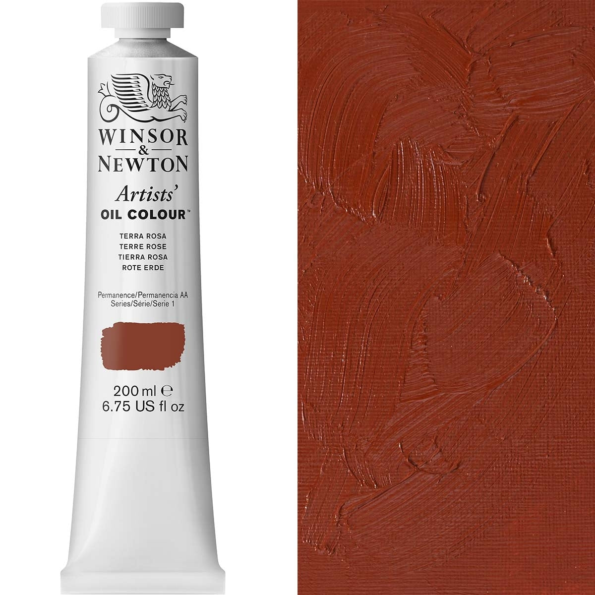 Winsor and Newton - Artists' Oil Colour - 200ml - Terra Rosa