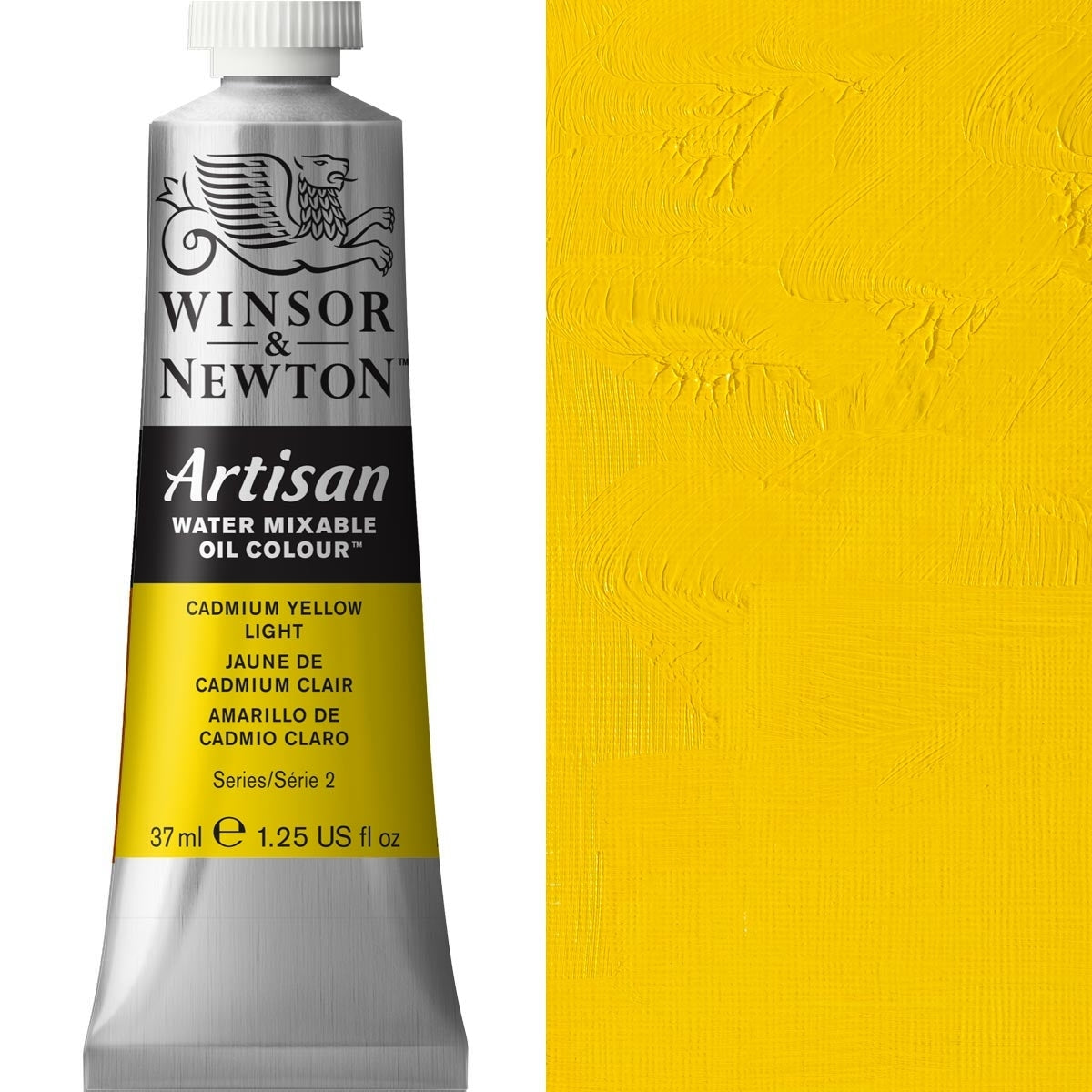 Winsor and Newton - Artisan Oil Colour Watermixable - 37ml - Cadmium Yellow Light