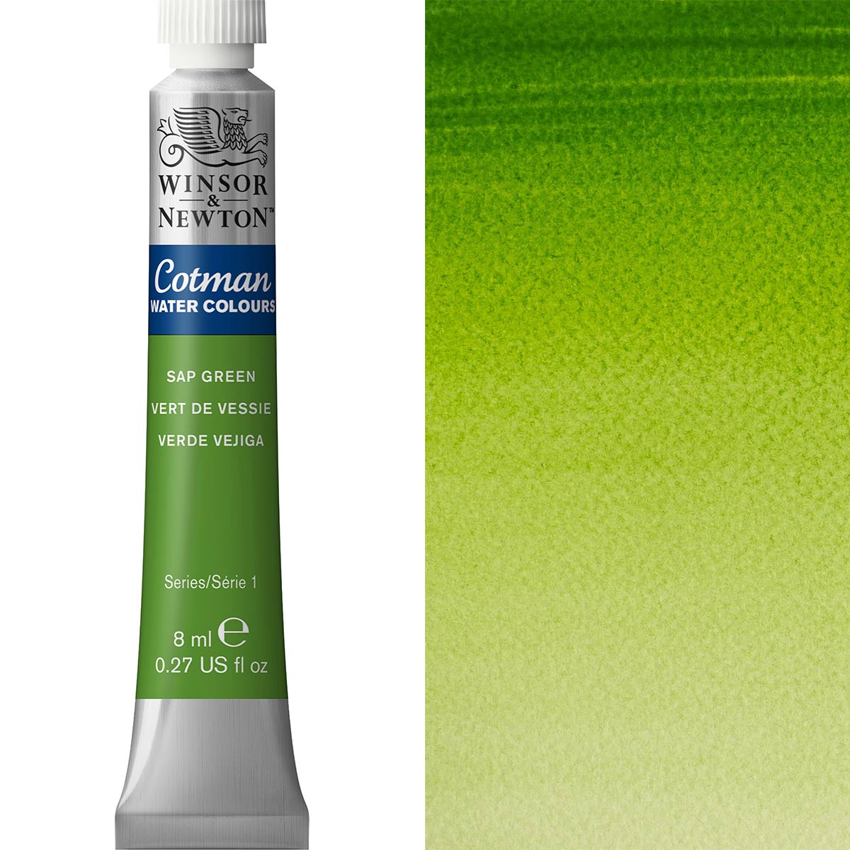 Winsor and Newton - Cotman Watercolour - 8ml - Sap Green