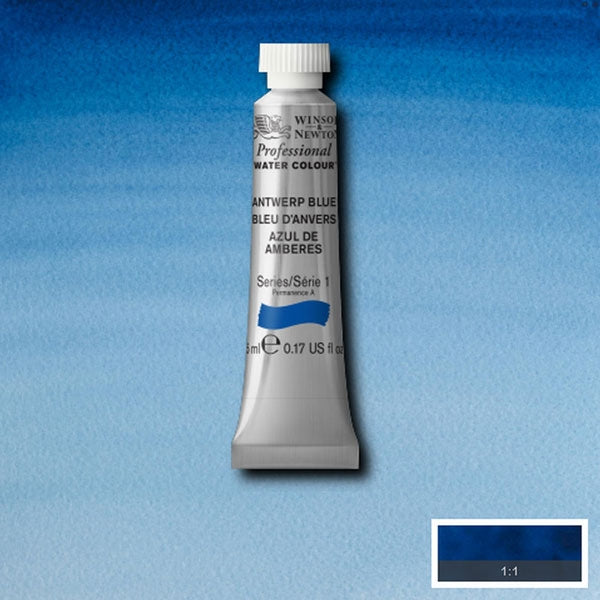 Winsor and Newton - Professional Artists' Watercolour - 5ml - Antwerp Blue