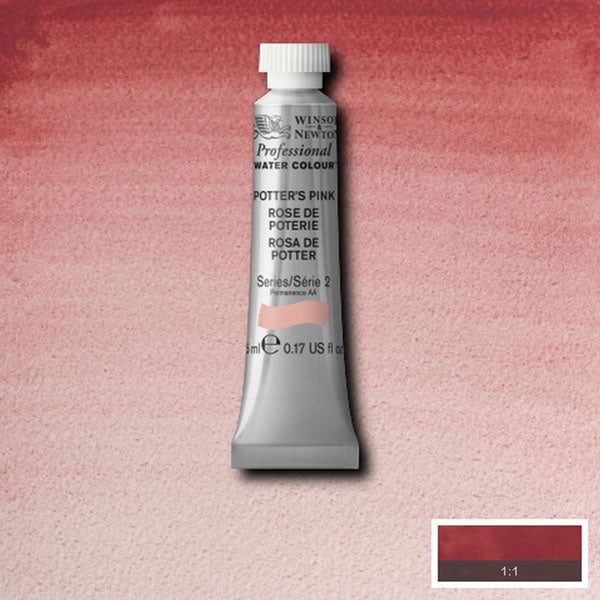 Winsor and Newton - Professional Artists' Watercolour - 5ml - Potter's Pink