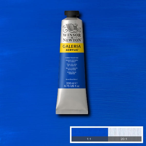Winsor and Newton - Galeria Acrylic Colour - 200ml - Cobalt Blue Hue