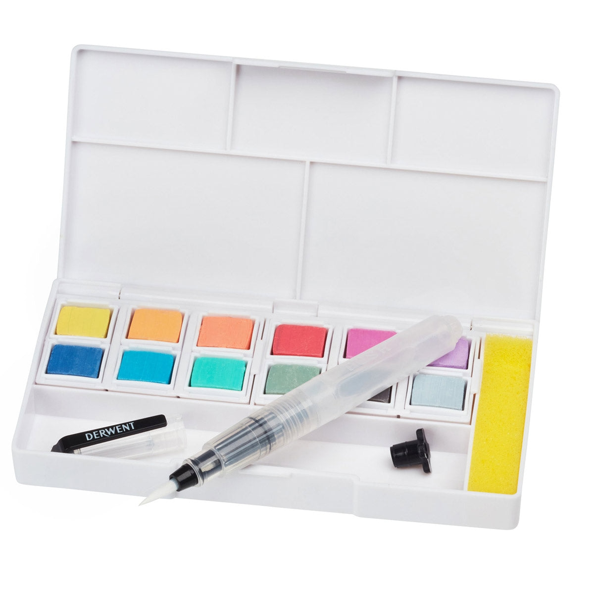 Derwent - Watercolour Pastel Shades Paint Pan Set