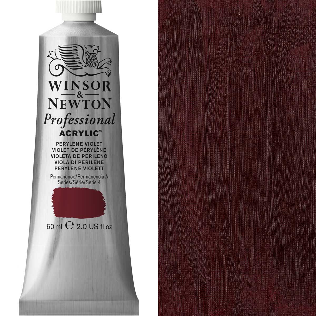 Winsor and Newton - Professional Artists' Acrylic Colour - 60ml - Perylene Violet