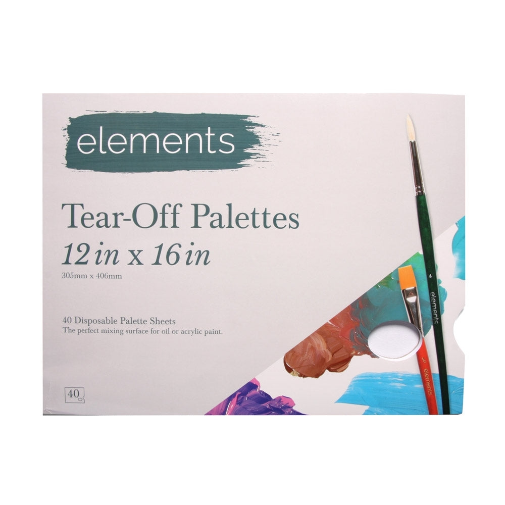 Elements - Tear Off Palette 12 x16"