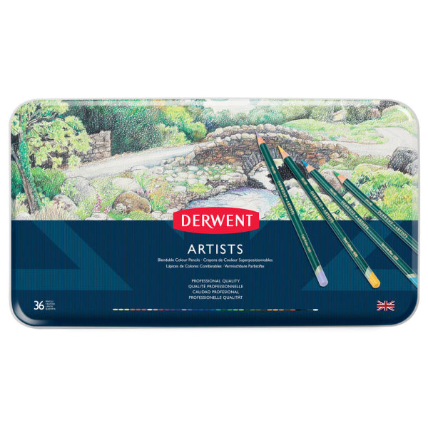 Derwent - Artists' Pencil -36 Tin