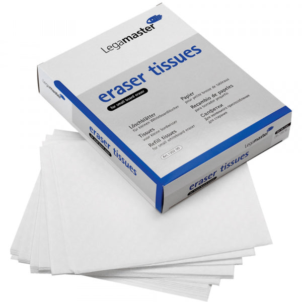 Legamaster - Refill - Small Whiteboard Eraser Tissue (Pack 100)