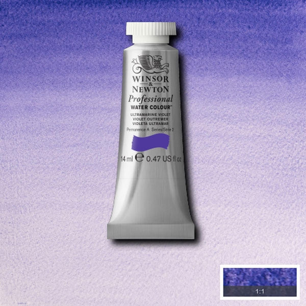 Winsor and Newton - Professional Artists' Watercolour - 14ml - Ultramarine Violet