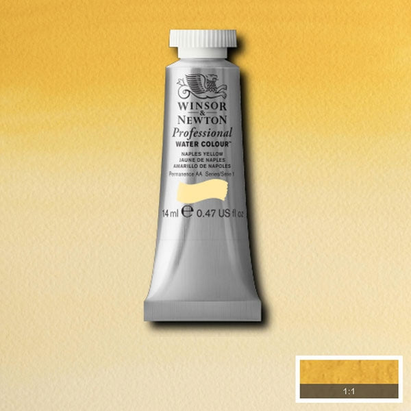 Winsor and Newton - Professional Artists' Watercolour - 14ml - Naples Yellow