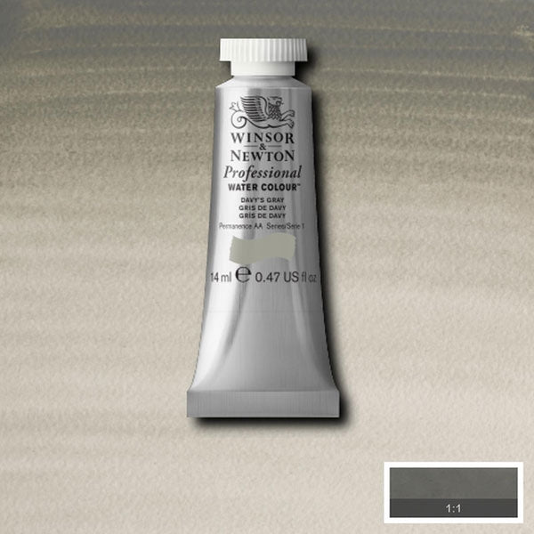 Winsor and Newton - Professional Artists' Watercolour - 14ml - Davy's Grey
