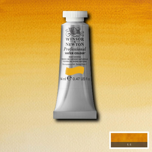 Winsor and Newton - Professional Artists' Watercolour - 14ml - Raw Sienna