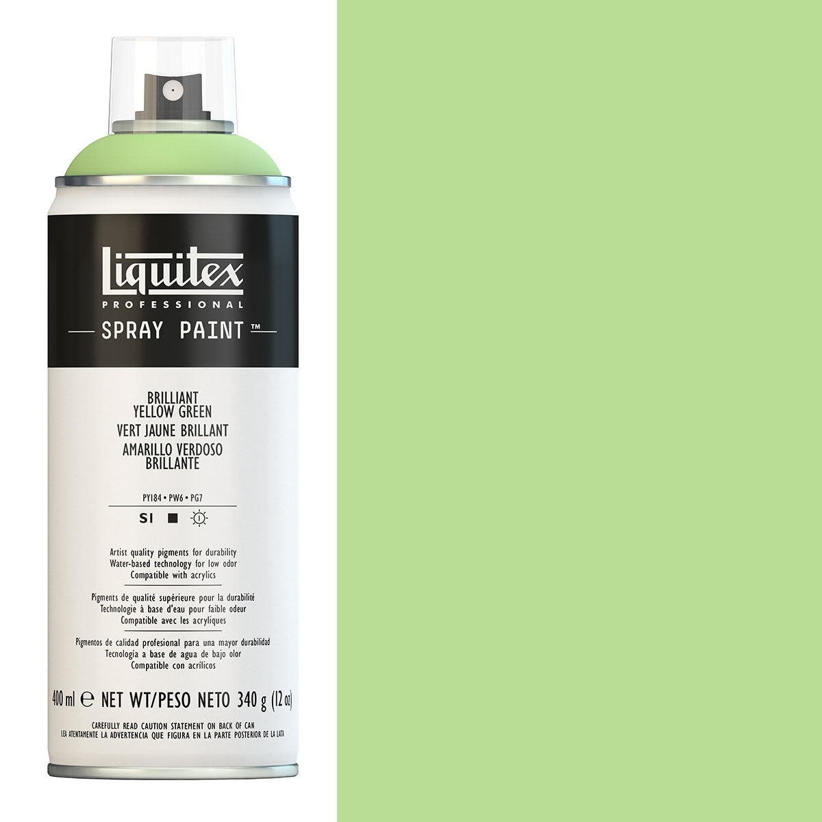 Liquitex - Spray Paints - 400ml Brilliant Yellow Green