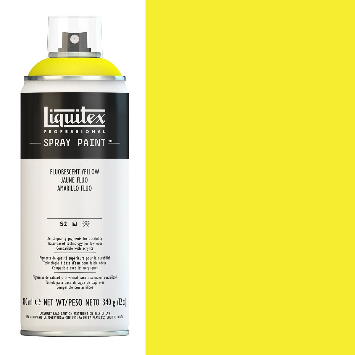 Liquitex - Spray Paints - 400ml Fluorescent Yellow