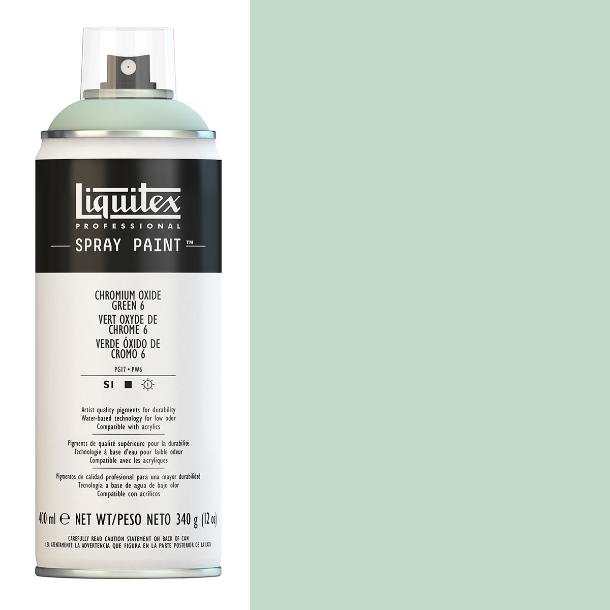 Liquitex - Spray Paints - 400ml Chromium Oxide Green (6)*