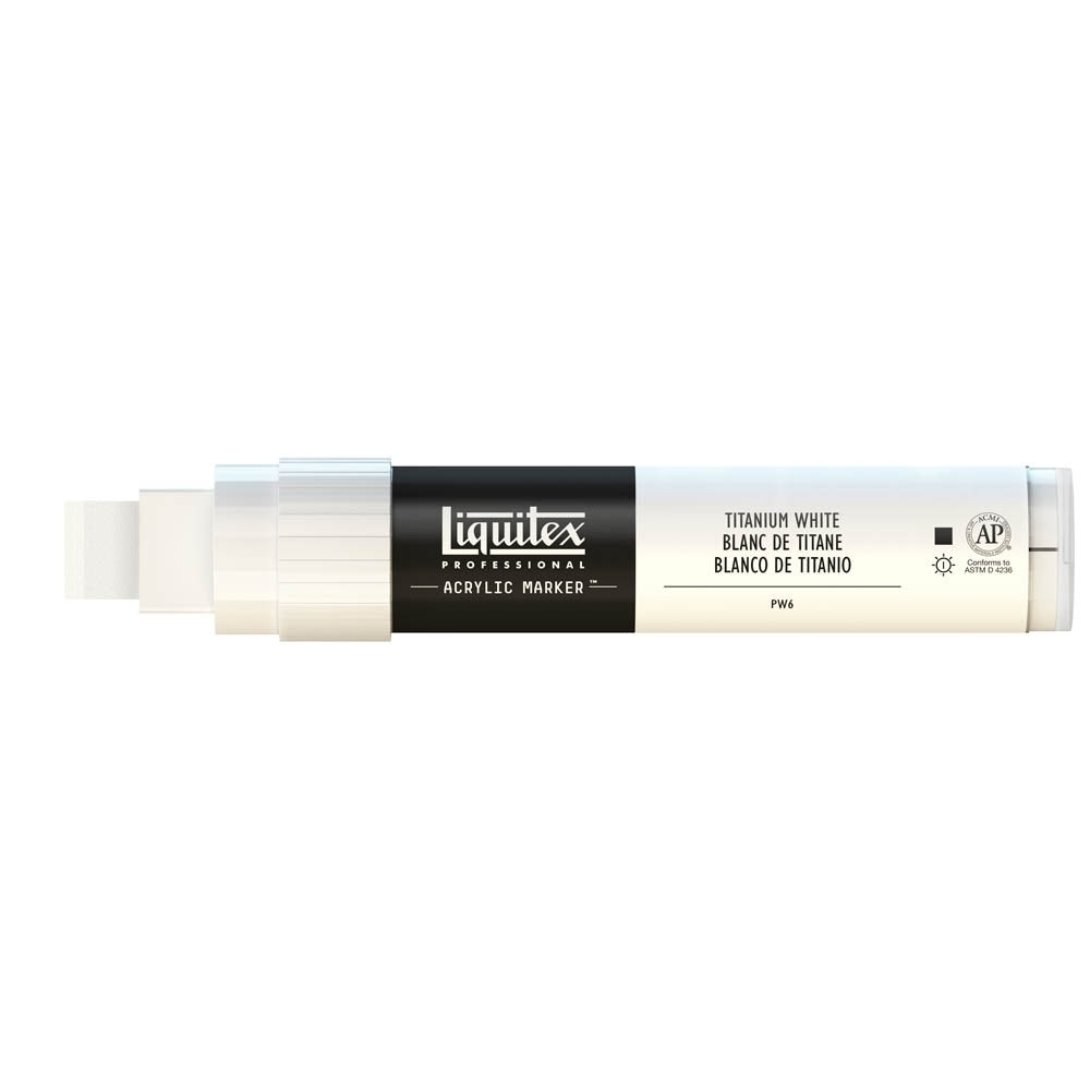 Liquitex - Marker - 8-15mm - Titanium White