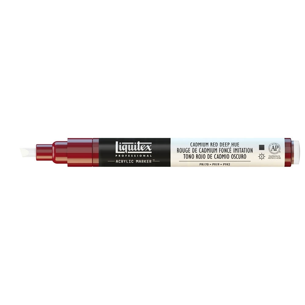 Liquitex - Marker - 2-4mm - Cadmium Red Deep Hue