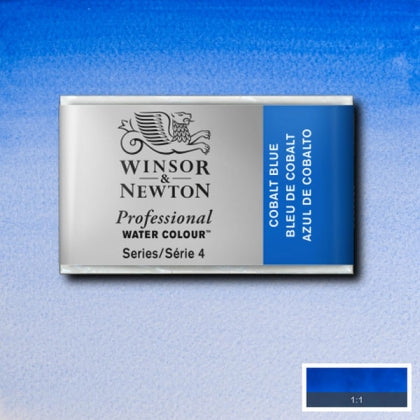 Winsor and Newton - Professional Artists' Watercolour Whole Pan - WP - Cobalt Blue