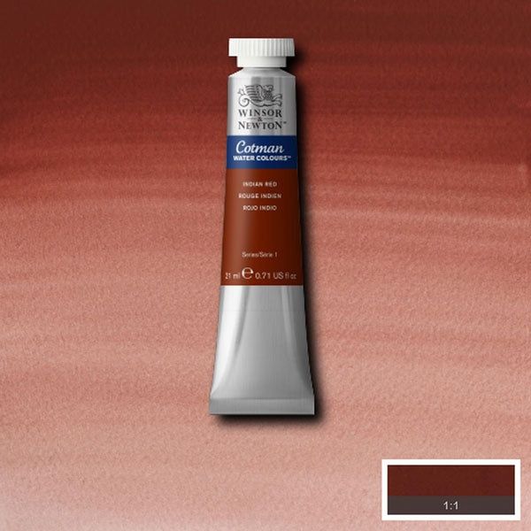 Winsor and Newton - Cotman Watercolour - 21ml - Indian Red