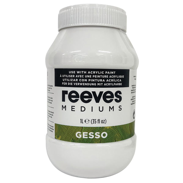 Reeves - Acrylic Gesso - Primer 1 Litre