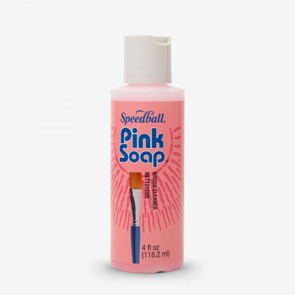 Speedball - Brush Cleaning Pink Soap 4oz (118.29ml)