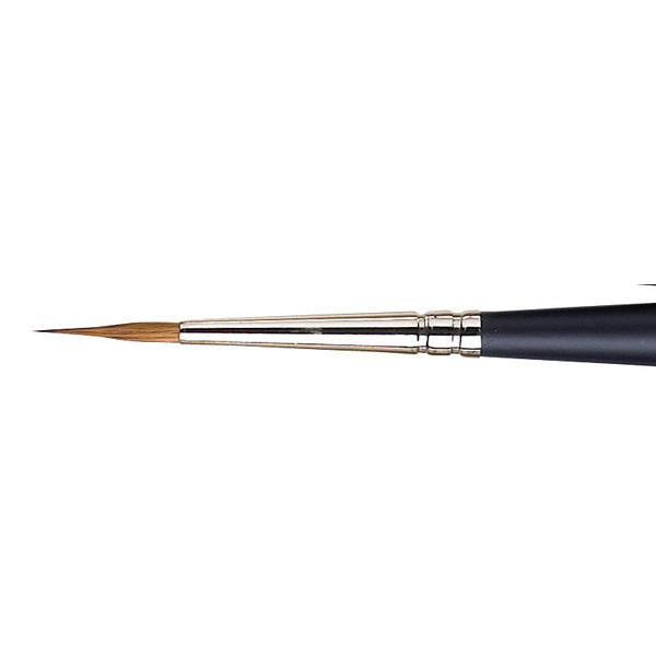 Winsor and Newton - Artists' Watercolour Sable Pointed Round Short Handle Brush - No. 3