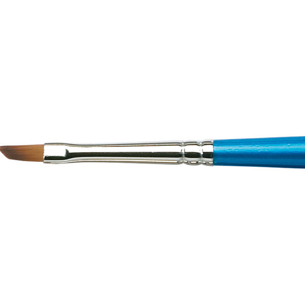 Winsor and Newton - Cotman Series 667 Angled Short Handle Brush - 3mm (1-8")