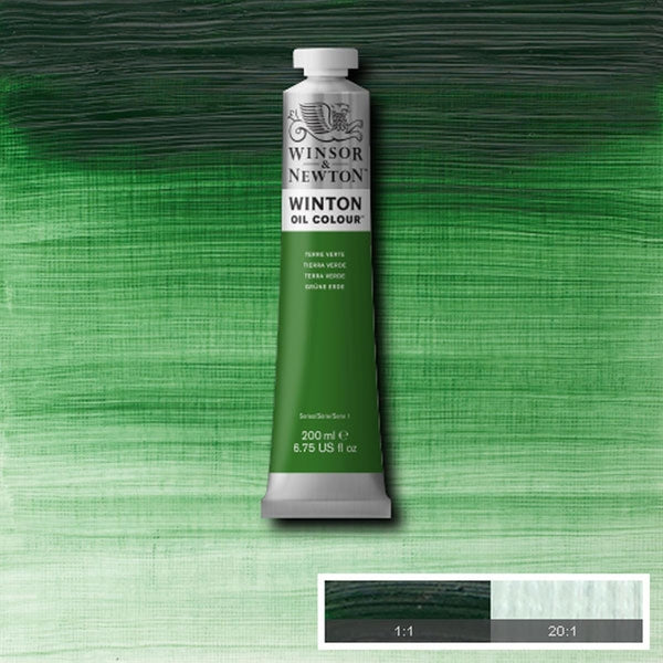 Winsor and Newton - Winton Oil Colour - 200ml - Terre Verte (39)