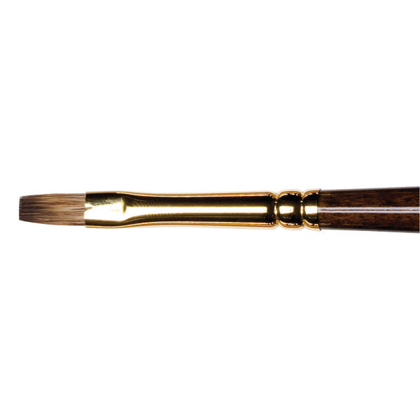 Winsor and Newton - Monarch Long Flat Long Handle Brush - No. 2