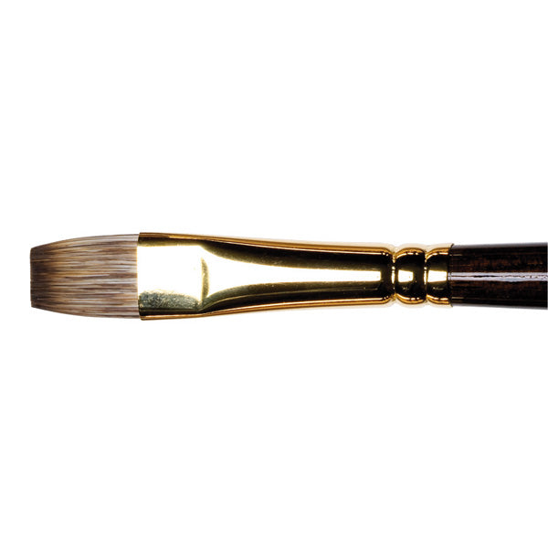Winsor and Newton - Monarch Long Flat Long Handle Brush - No. 12